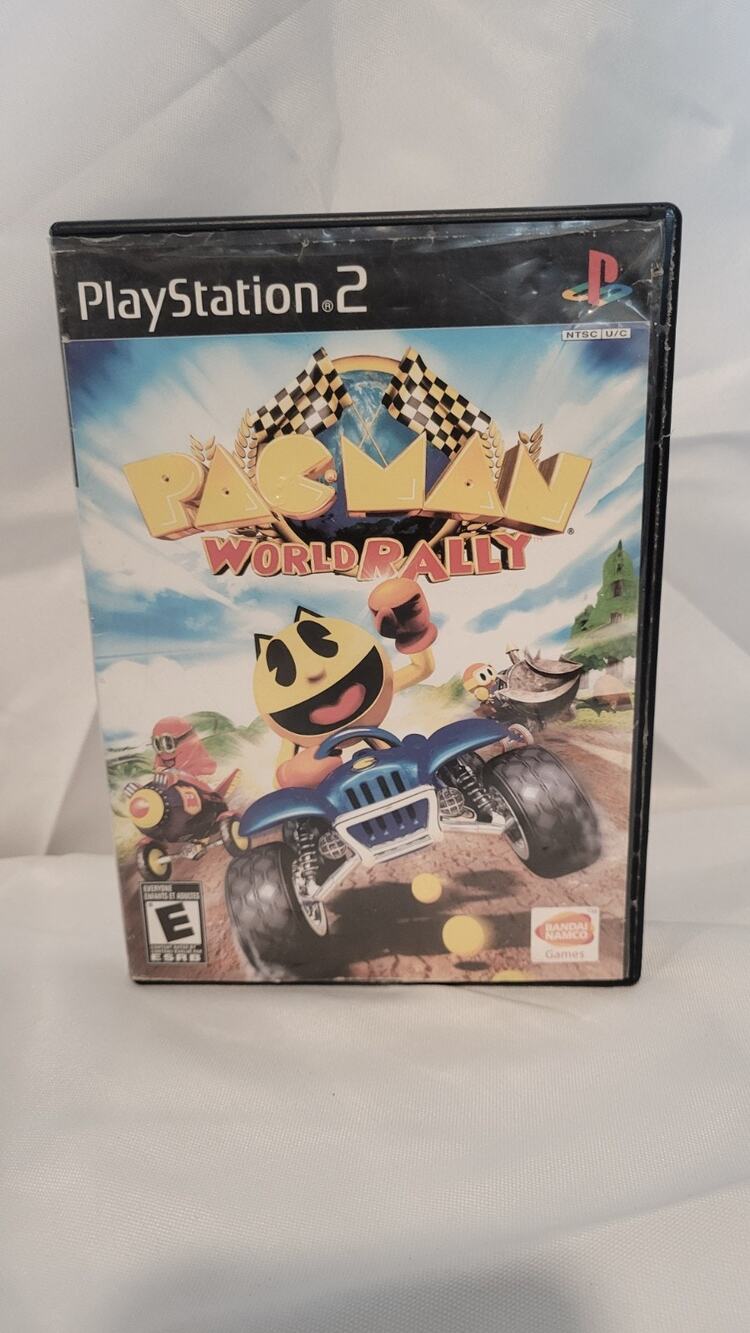 Pac-Man World Rally PS2 PlayStation 2 Complete CIB Tested Working
